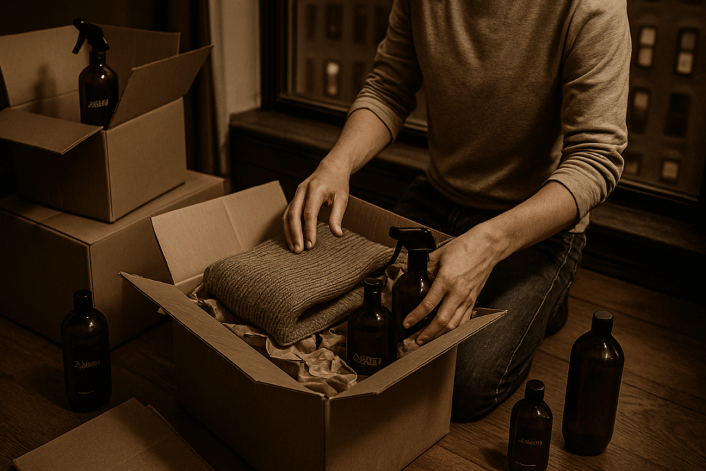 how to pack for long distance move livpristclean