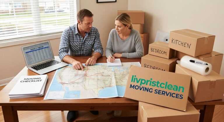 how to plan for long distance move livpristclean
