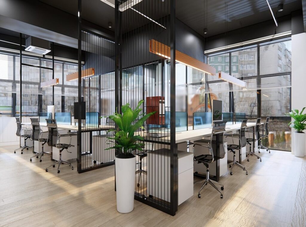 open concept space design